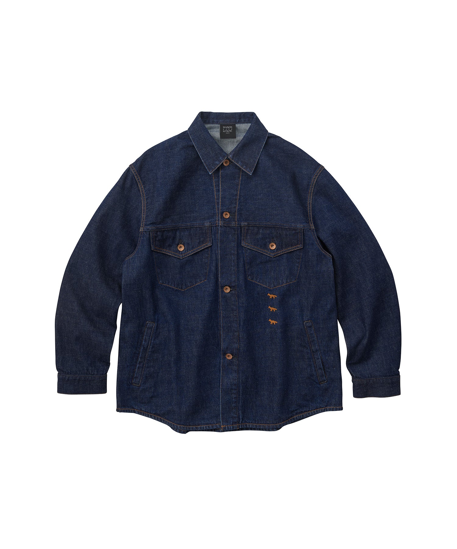 MAISON KITSUNÉ X KURO DENIM SHIRT
