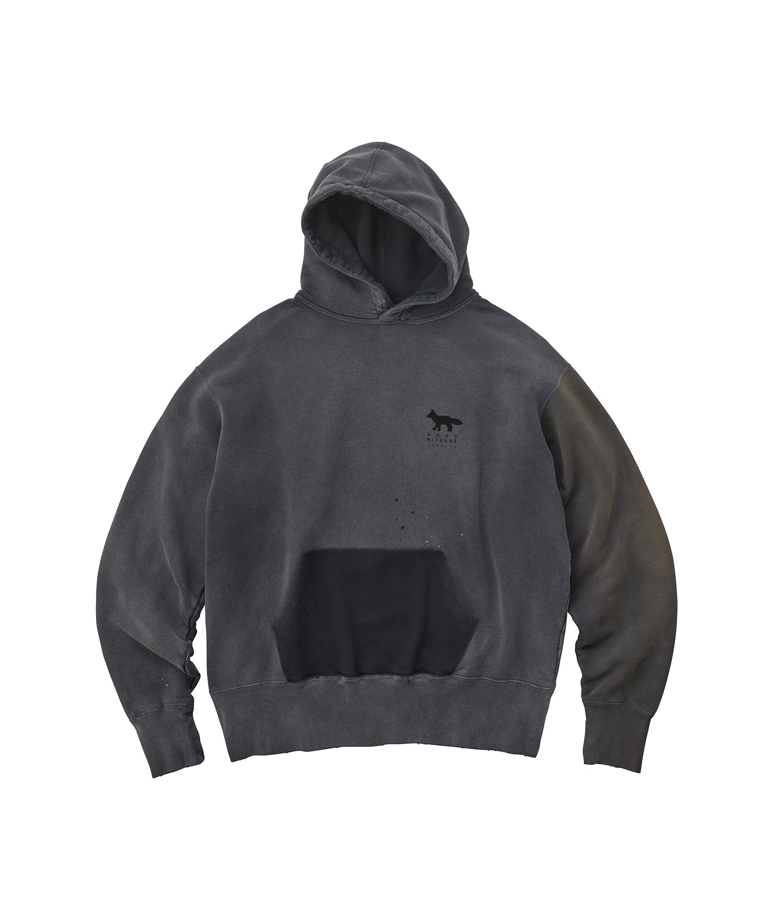 MAISON KITSUNÉ X KURO PATCHWORKED FOX PARKA