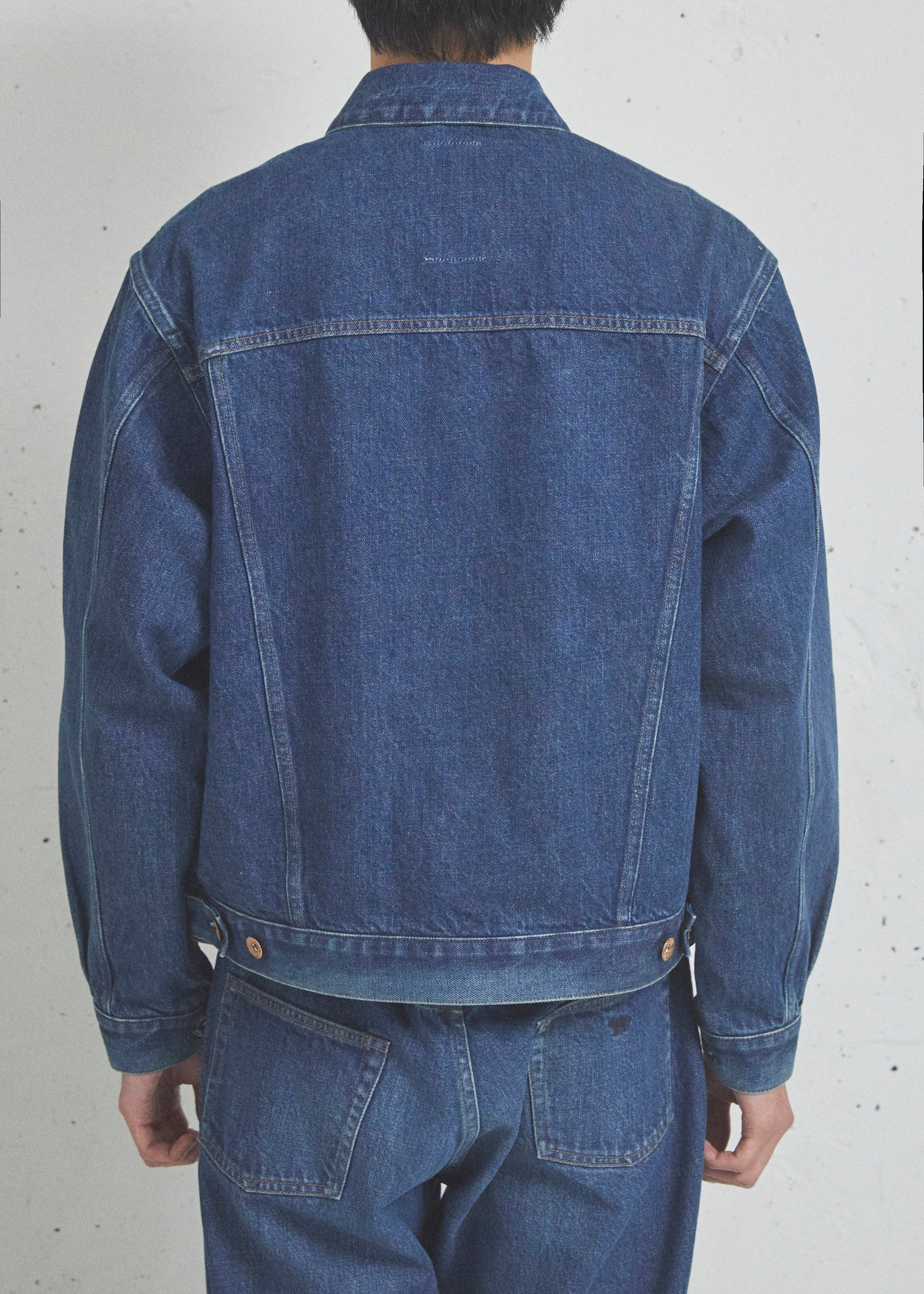 SELVEDGE VOYAGE DENIM JACKET | KURO × Maison Kitsuné