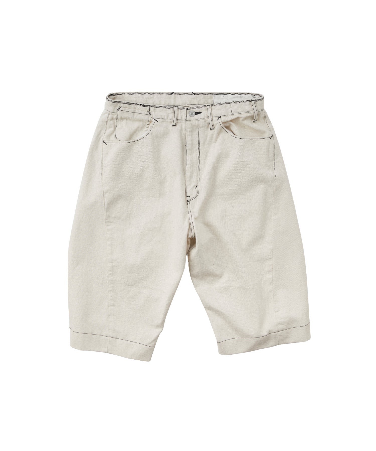 3D DENIM SHORT PANTS