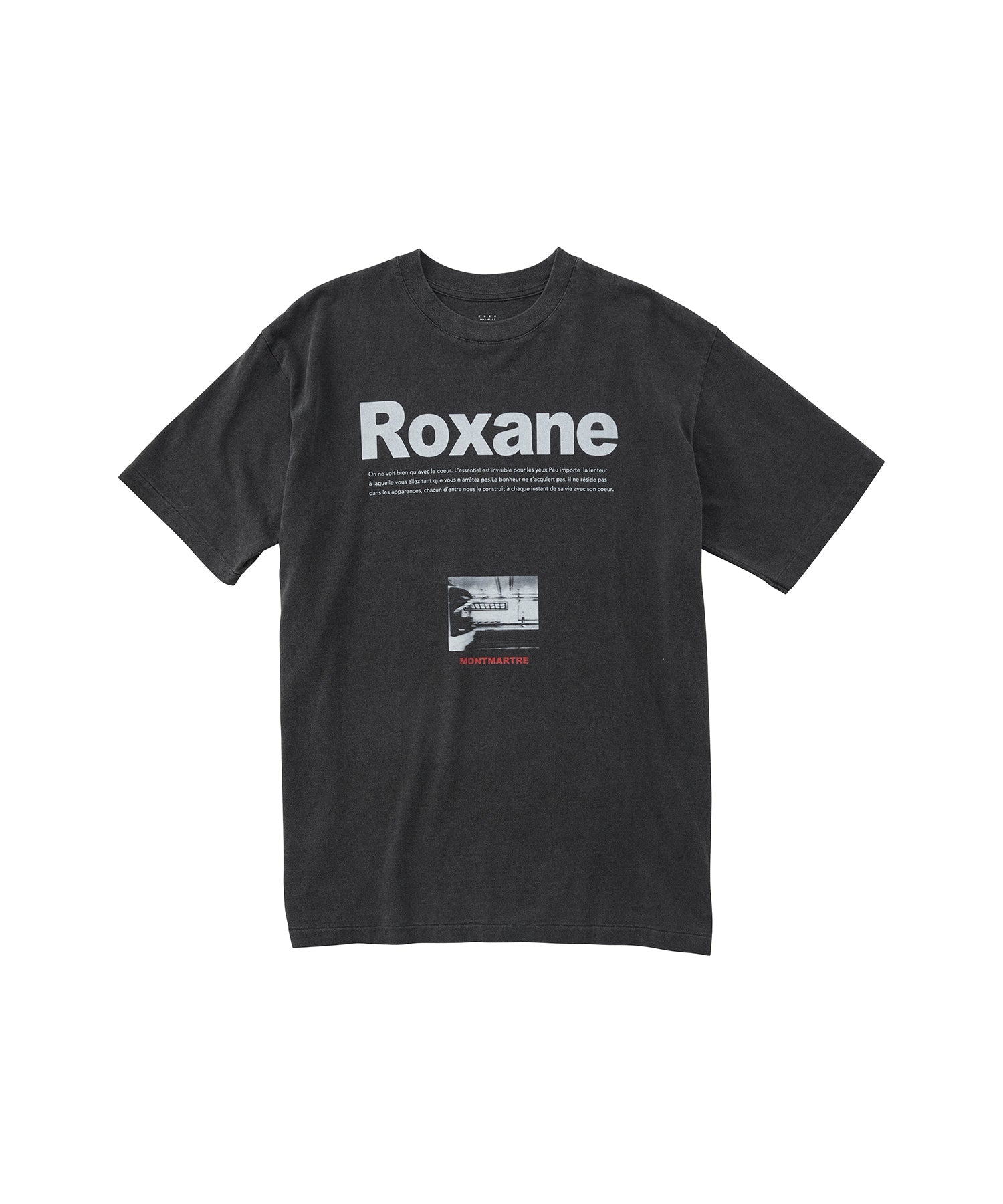 17/- ROUND SHAPE S/S TEE - Montmartre