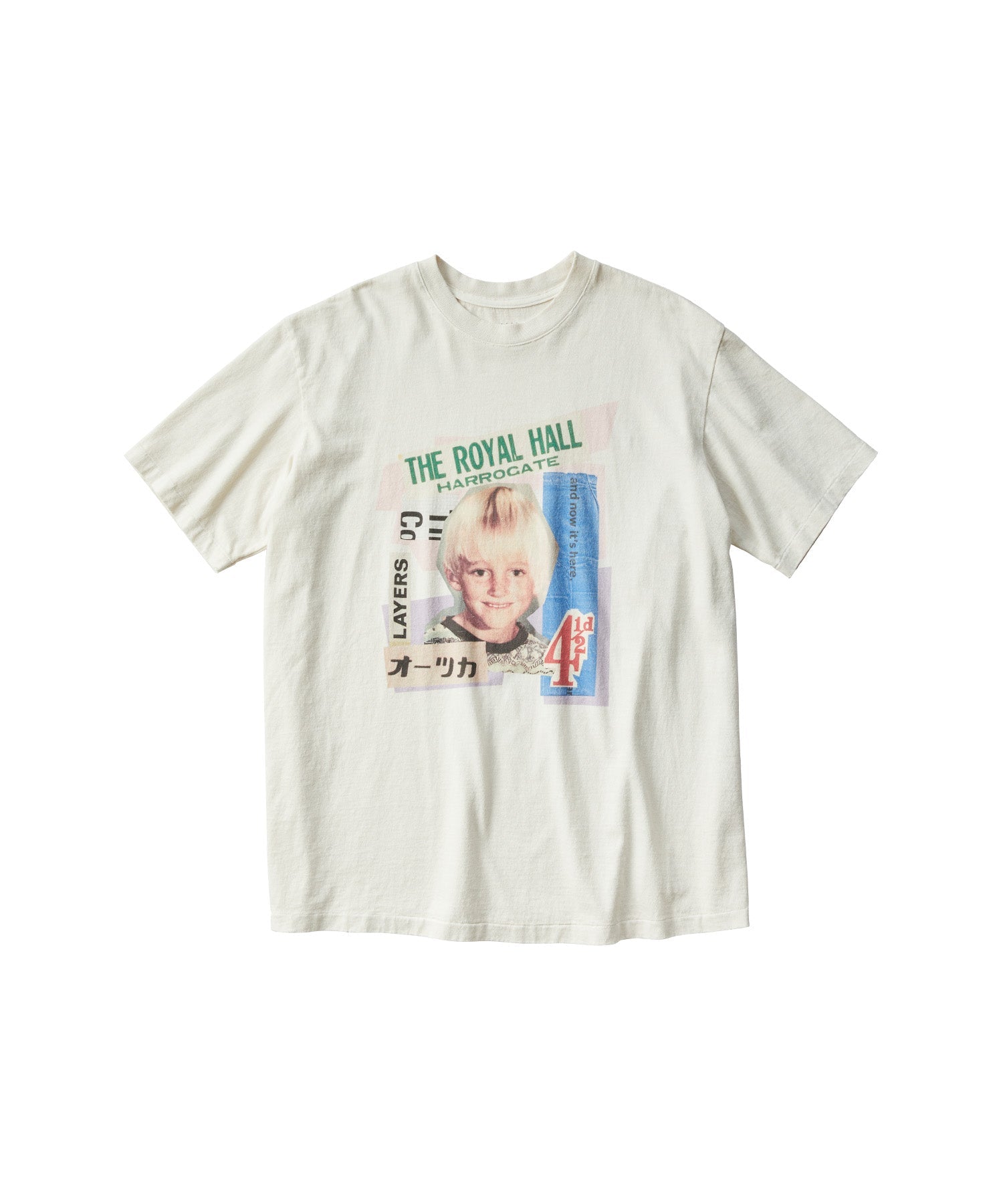 17/- ROUND SHAPE S/S TEE -OTSUKA-