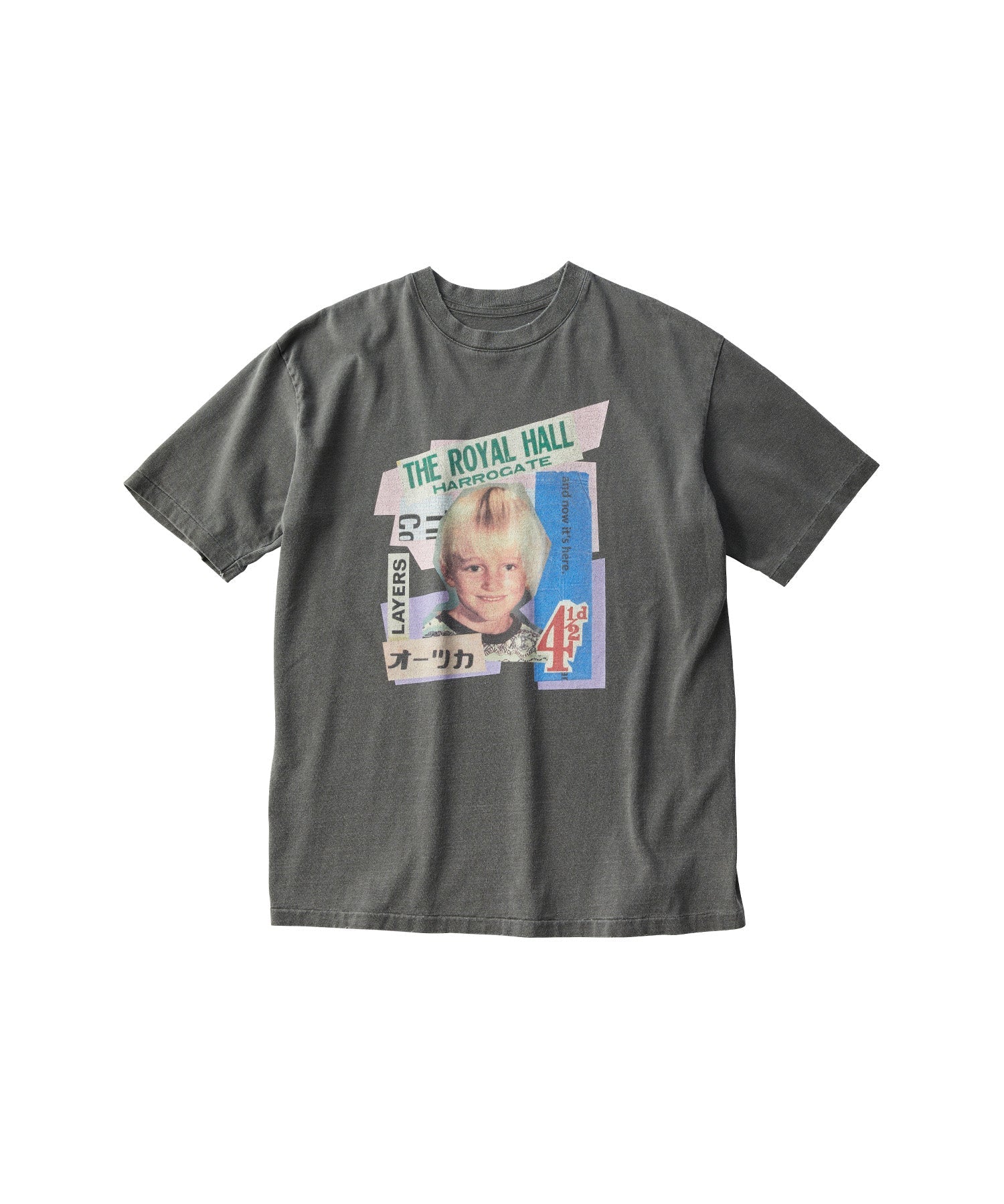 17/- ROUND SHAPE S/S TEE -OTSUKA-