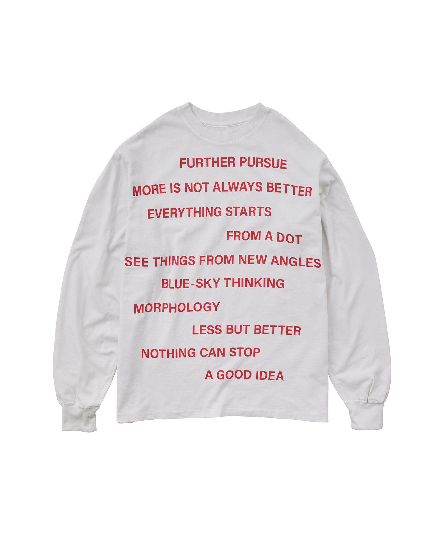 17/- ROUND SHAPE DYED L/S TEE