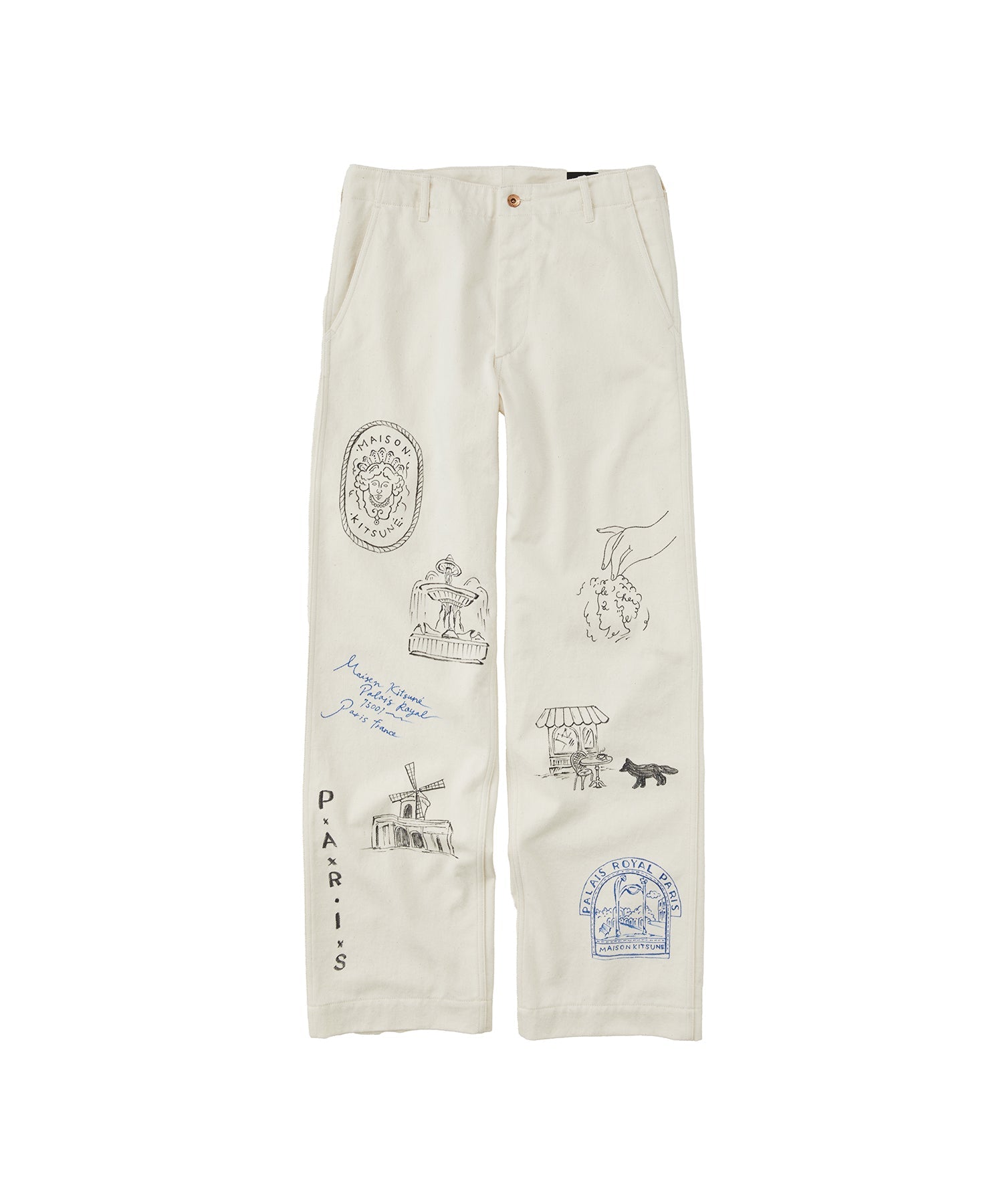 HANDWRITTEN POSTCARD TROUSER