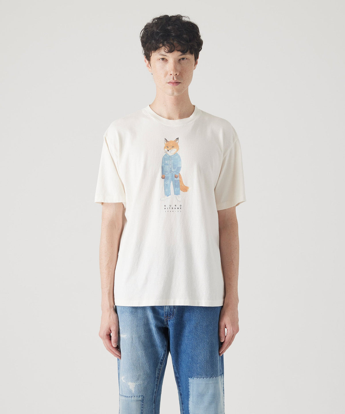 MAISON KITSUNÉ X KURO THE CRAFTED FOX TEE