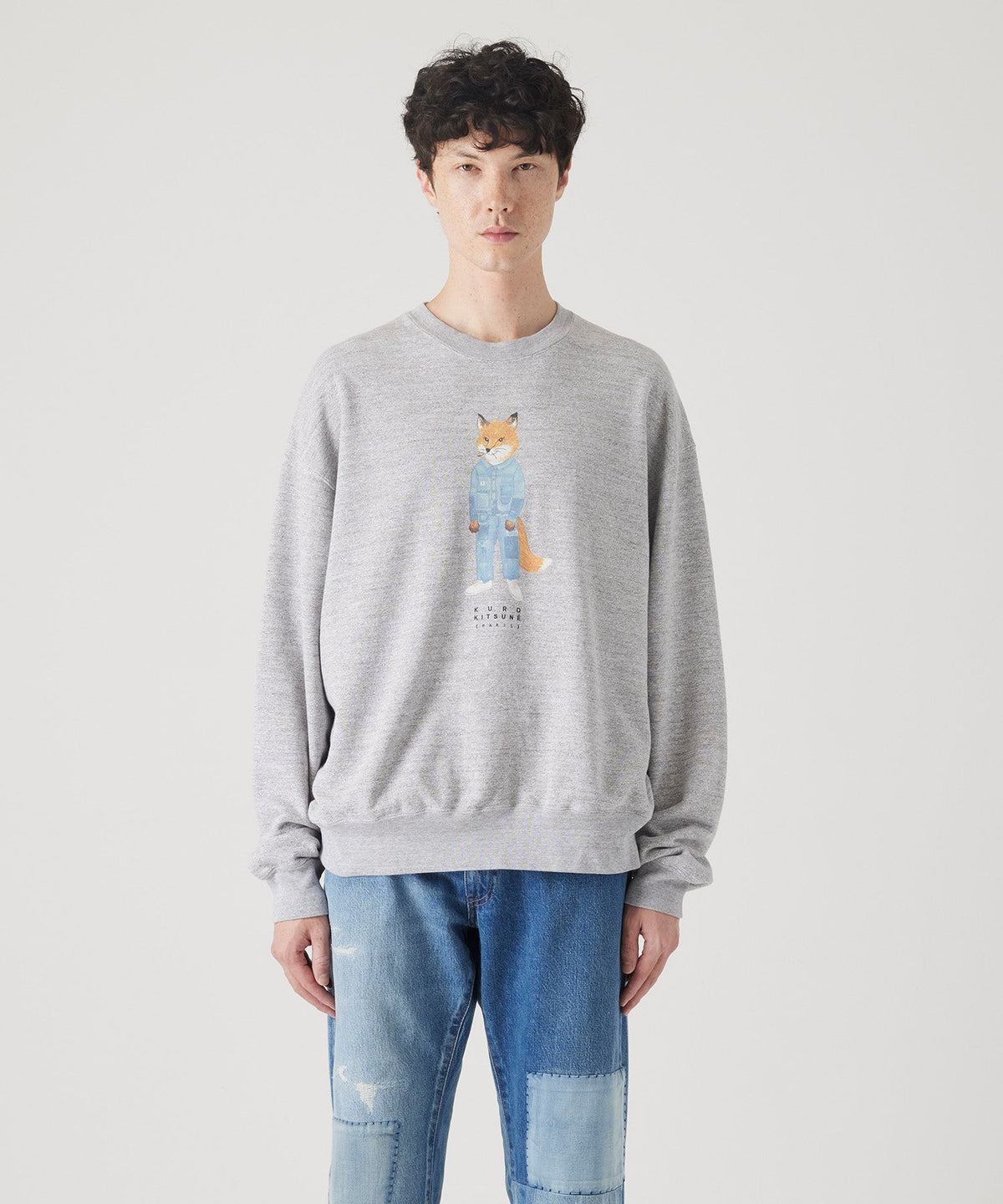 MAISON KITSUNÉ X KURO THE CRAFTED FOX SWEATSHIRT